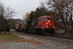 CN 3805 & 3922 roll south with M340